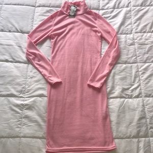 Bodycon turtle neck dress